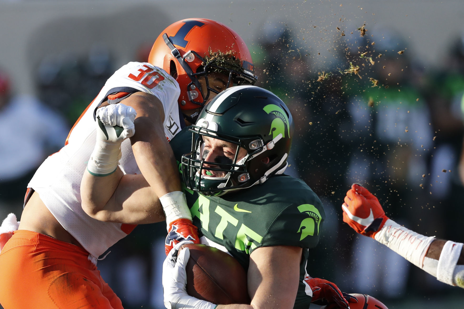 Illinois Michigan St Football